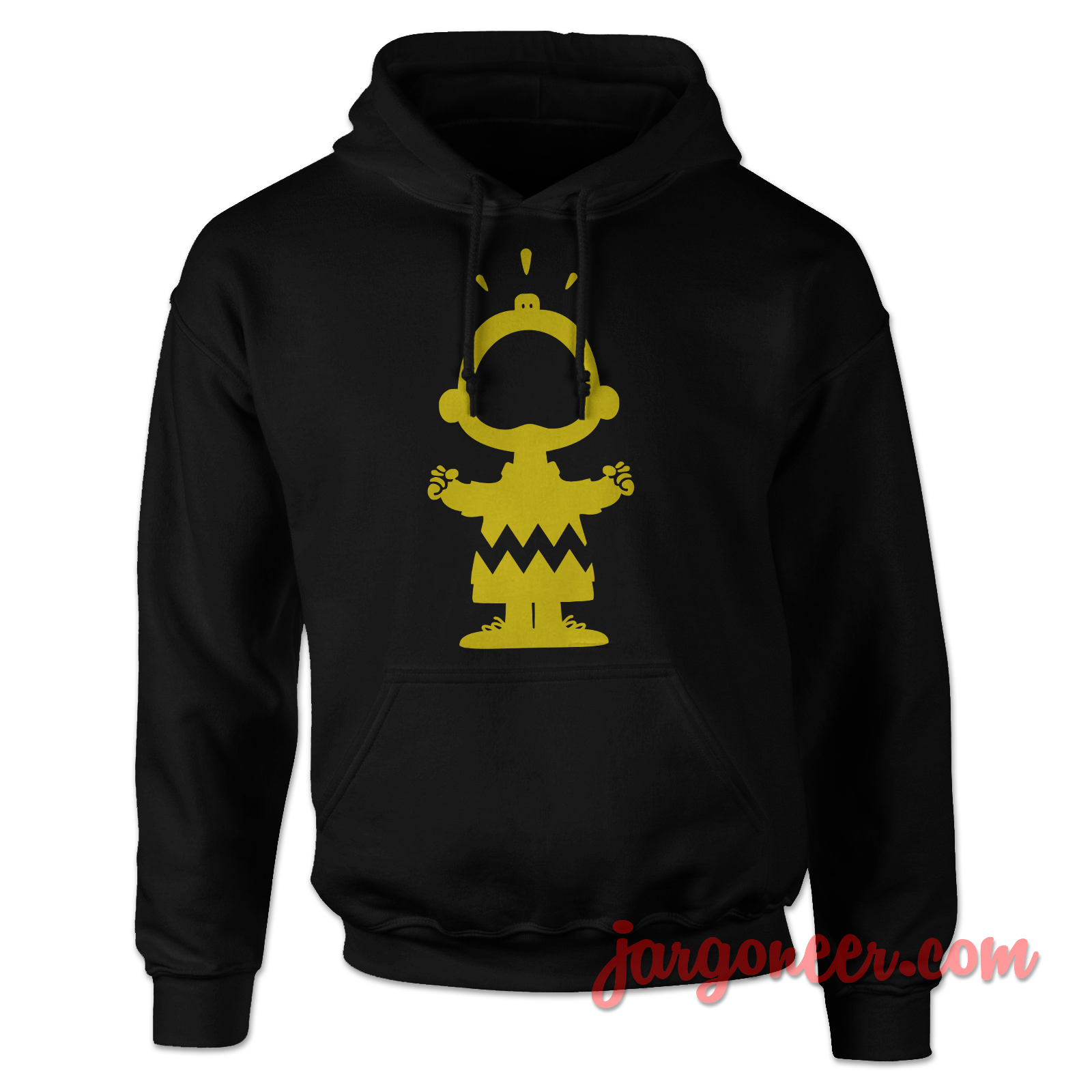 Charlie Whooaaa Black Hoody - Shop Unique Graphic Cool Shirt Designs