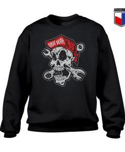 Cheating Death Skull Crewneck Sweatshirt