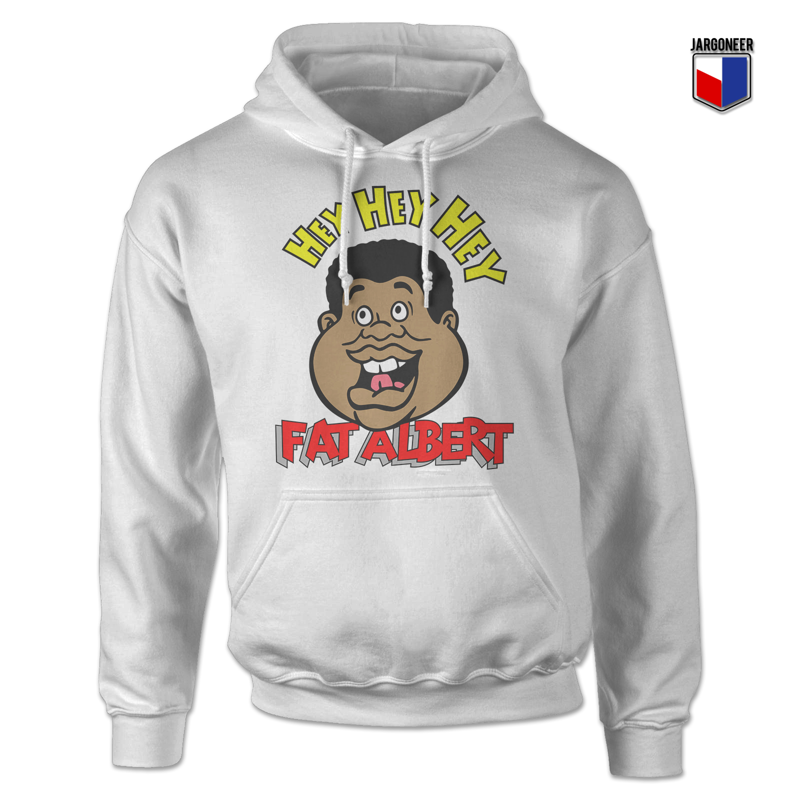 Fat Albert Face White Hoody - Shop Unique Graphic Cool Shirt Designs