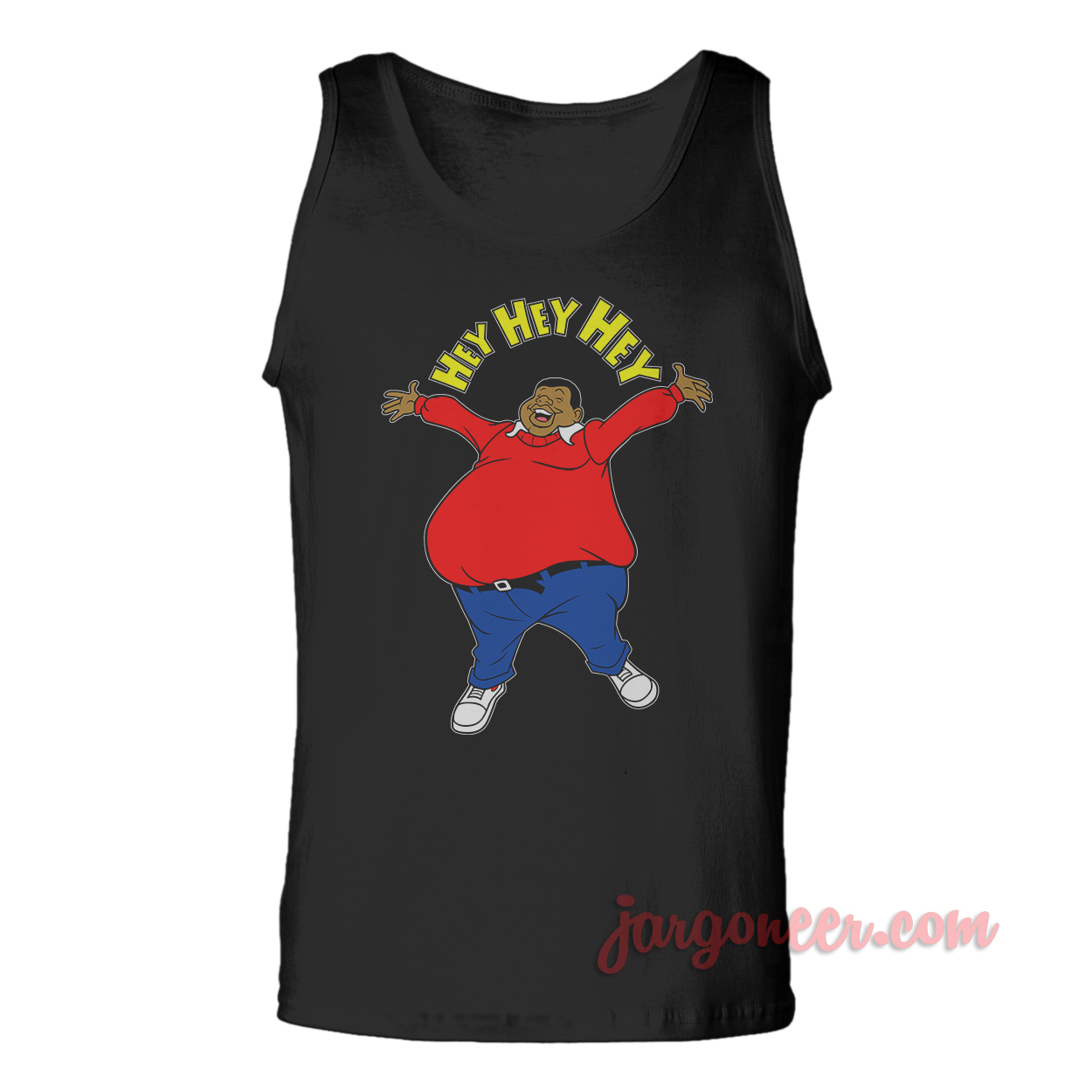 Hey Hey Hey Fatso Black TTM - Shop Unique Graphic Cool Shirt Designs