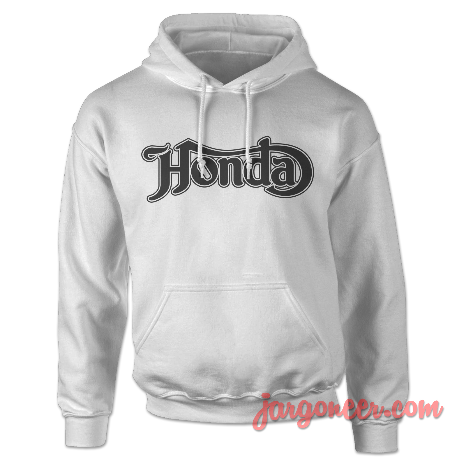 Honda In Norton Style White Hoody - Shop Unique Graphic Cool Shirt Designs