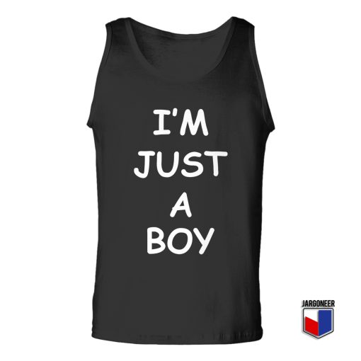 I'M JUST A BOY Unisex Adult Tank Top