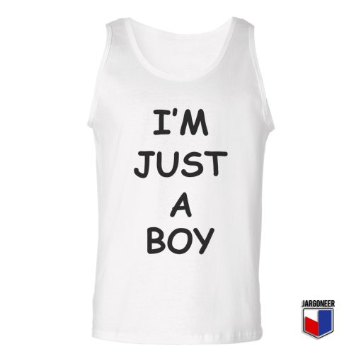 I'M JUST A BOY Unisex Adult Tank Top