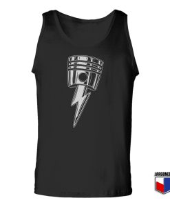 Lightning Bolt Piston Unisex Adult Tank Top