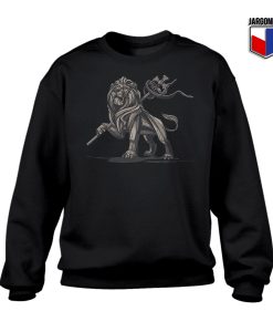 Lion Of Judah Statue Crewneck Sweatshirt