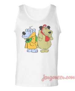Mumbly And Mutley The Racer Dogs Unisex Adult Tank Top