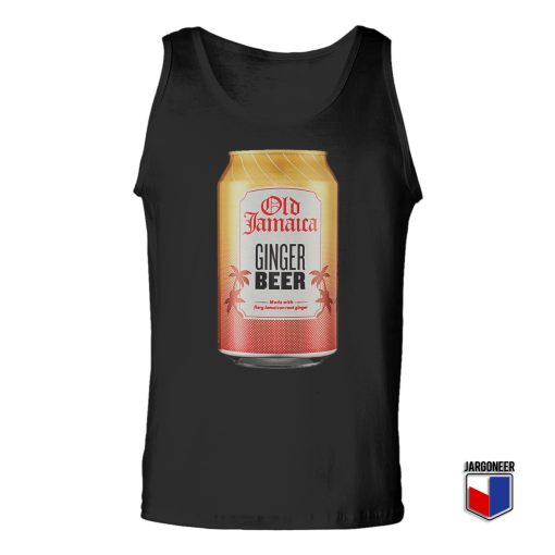 Old Jamaica Root Ginger Tin Unisex Adult Tank Top