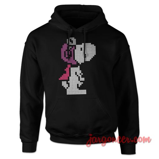 Pixel Snoopy Ready To Fly Hoodie