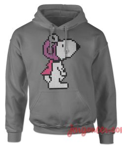 Pixel Snoopy Ready To Fly Hoodie