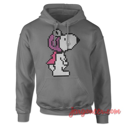 Pixel Snoopy Ready To Fly Hoodie