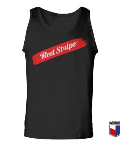 Red Stripe Swash Black Tank Top 247x300 - Shop Unique Graphic Cool Shirt Designs