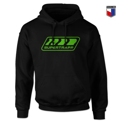 Super Trapp Light Green Hoodie | Cool Designs Graphic Hoodie ...