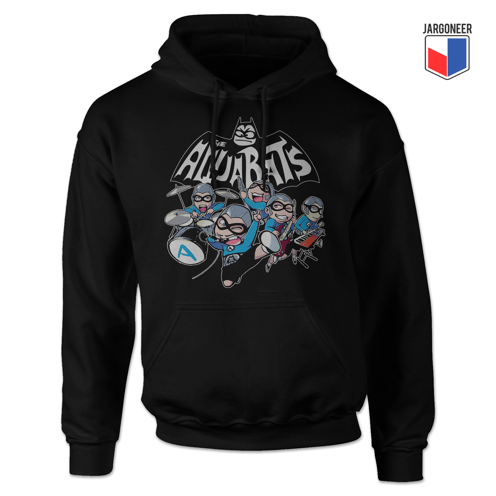The Aquabats Music Black Hoody - Shop Unique Graphic Cool Shirt Designs