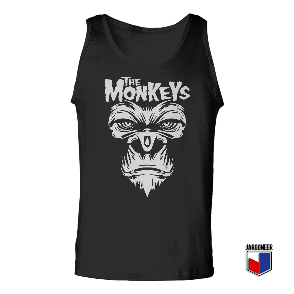 The Monkeys Black Tank Top - Shop Unique Graphic Cool Shirt Designs