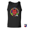 The Red Devil Face Unisex Adult Tank Top