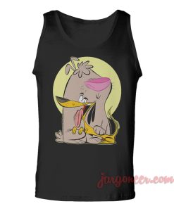 Two Stupid Dogs – Happy Cuddling Unisex Adult Tank Top