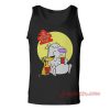 Two Stupid Dogs Happy Cuddling Unisex Adult Tank Top