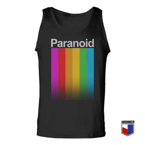 Paranoid Unisex Adult Tank Top