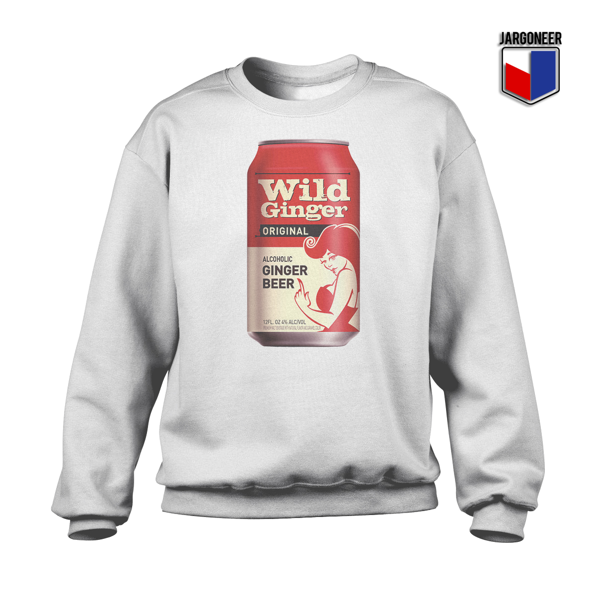 Wild Ginger Tin White SS - Shop Unique Graphic Cool Shirt Designs