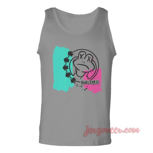 blinks Ih8U Parody Unisex Adult Tank Top