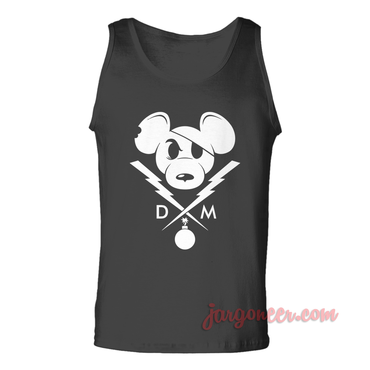 danger mouse tanktop black - Shop Unique Graphic Cool Shirt Designs