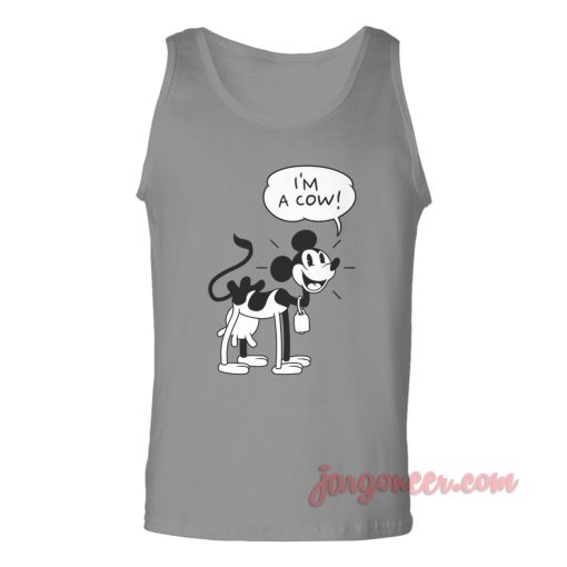 Im A Cow Unisex Adult Tank Top