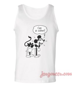 Im A Cow Unisex Adult Tank Top