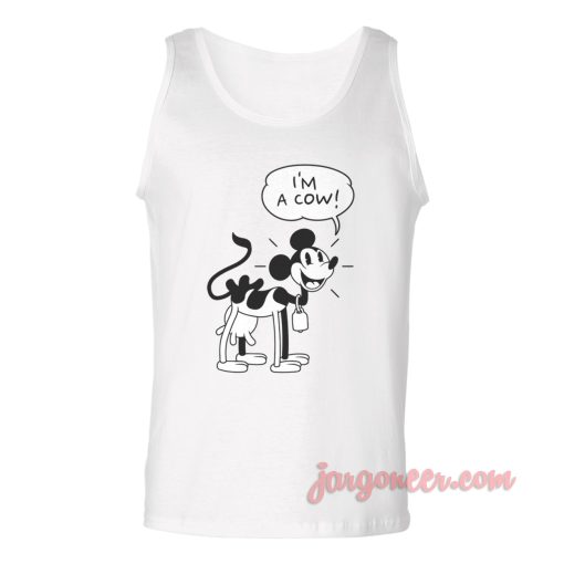 Im A Cow Unisex Adult Tank Top