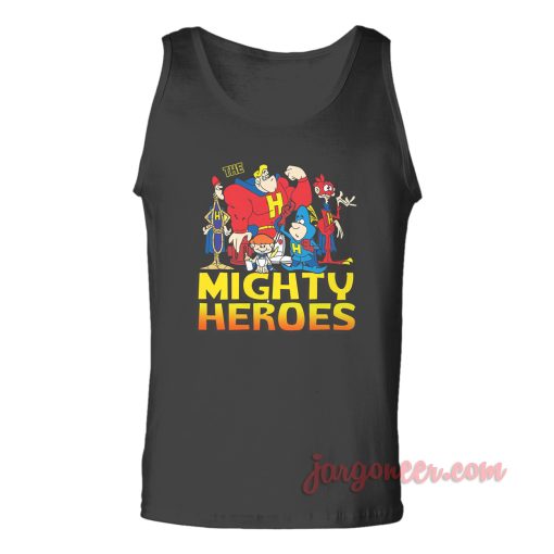 Mighty Heroes Unisex Adult Tank Top