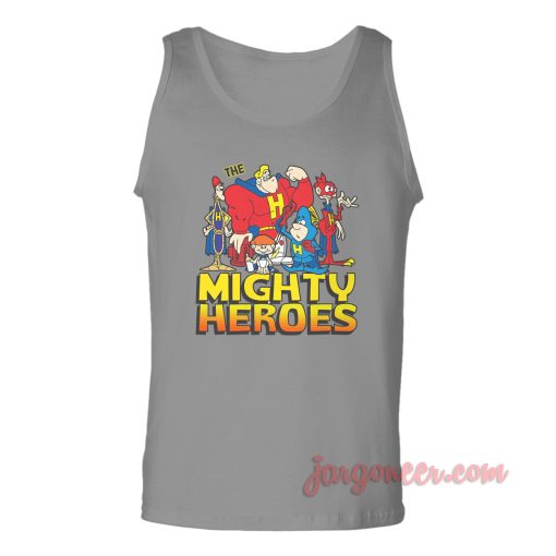 Mighty Heroes Unisex Adult Tank Top