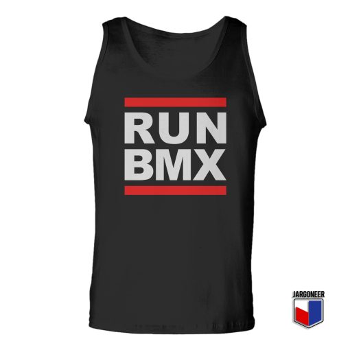 Run BMX Unisex Adult Tank Top