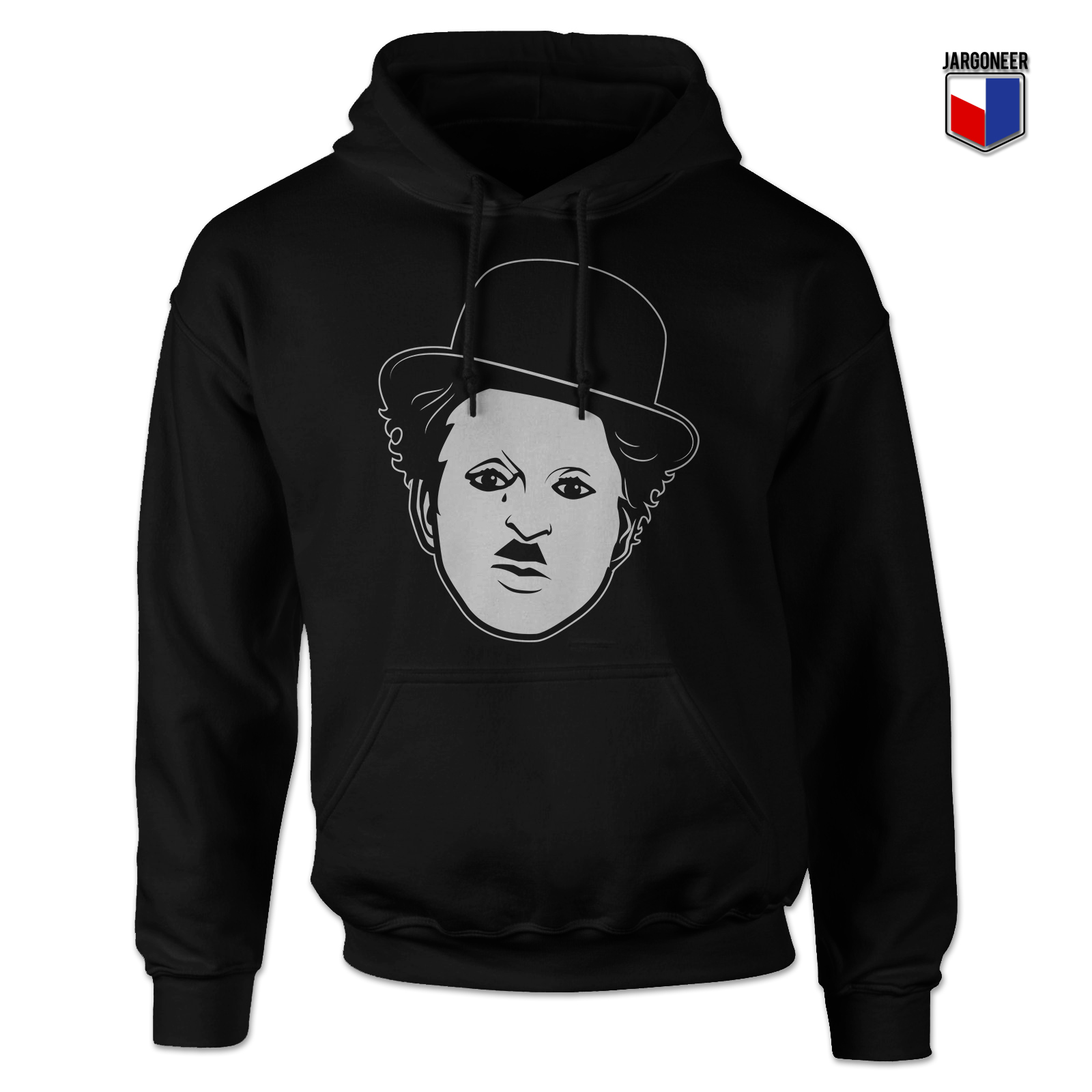 Charlie Chaplin Black Hoody - Shop Unique Graphic Cool Shirt Designs
