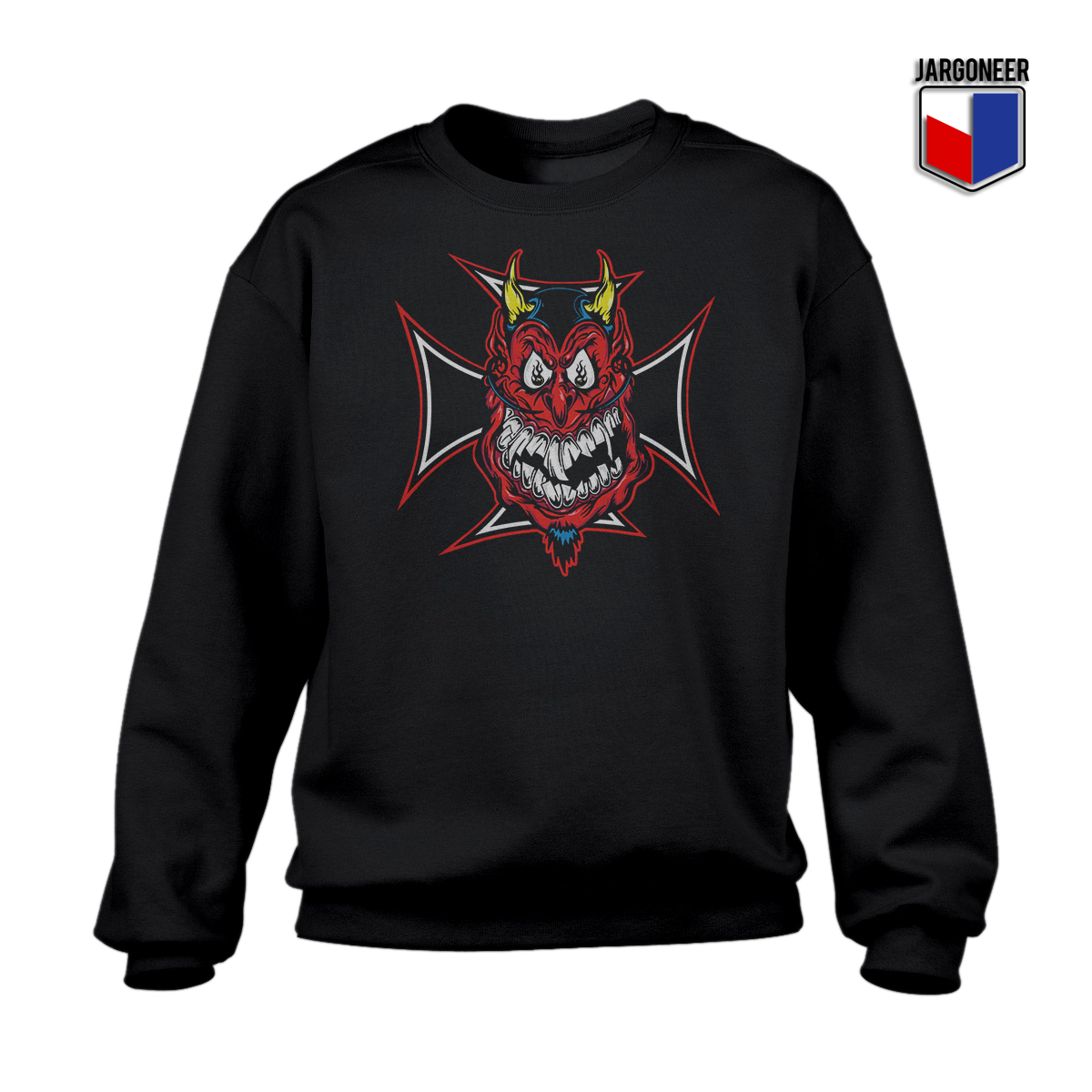 Chopper Devil Black SS - Shop Unique Graphic Cool Shirt Designs