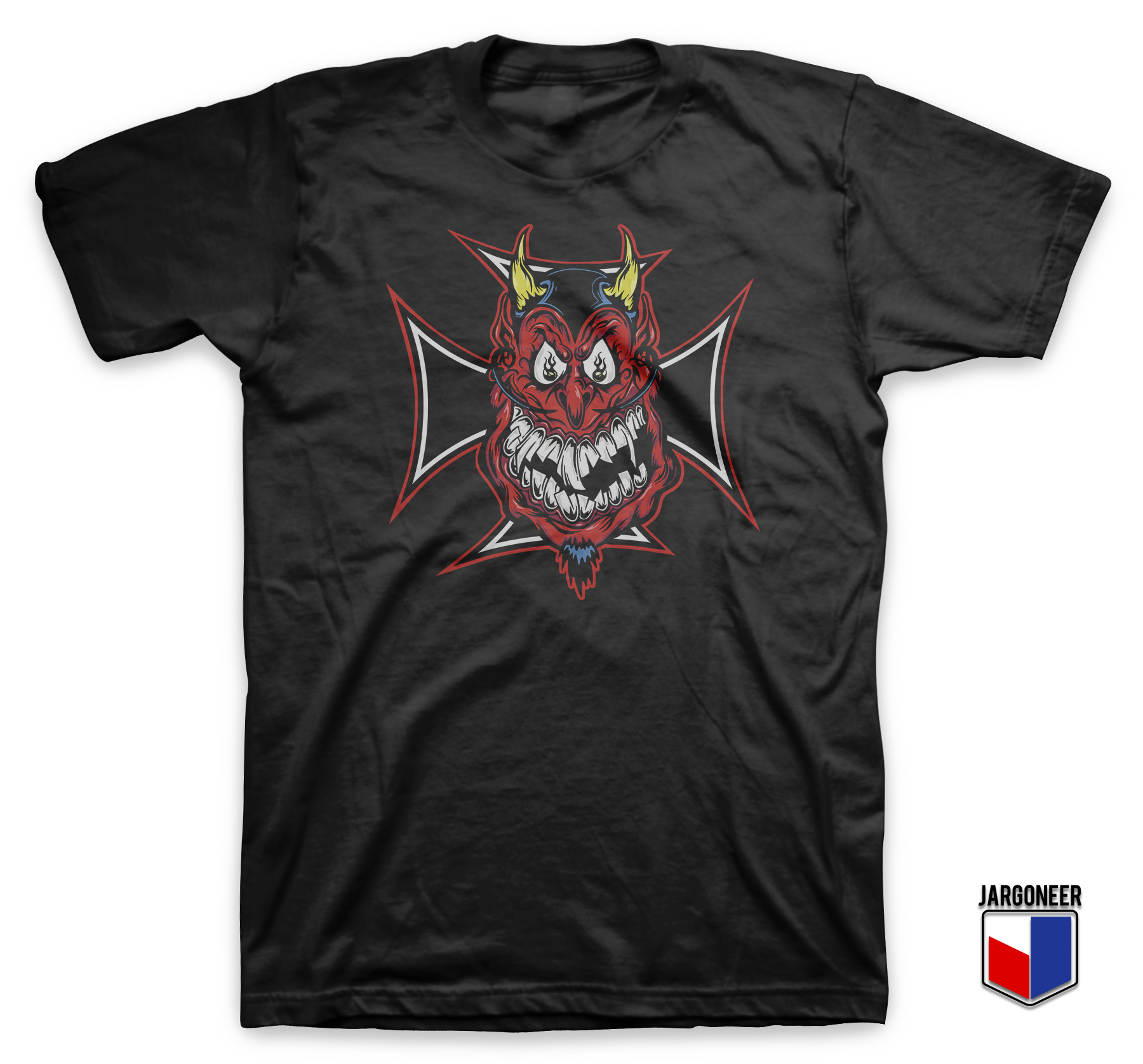 Chopper Devil Black T Shirt - Shop Unique Graphic Cool Shirt Designs