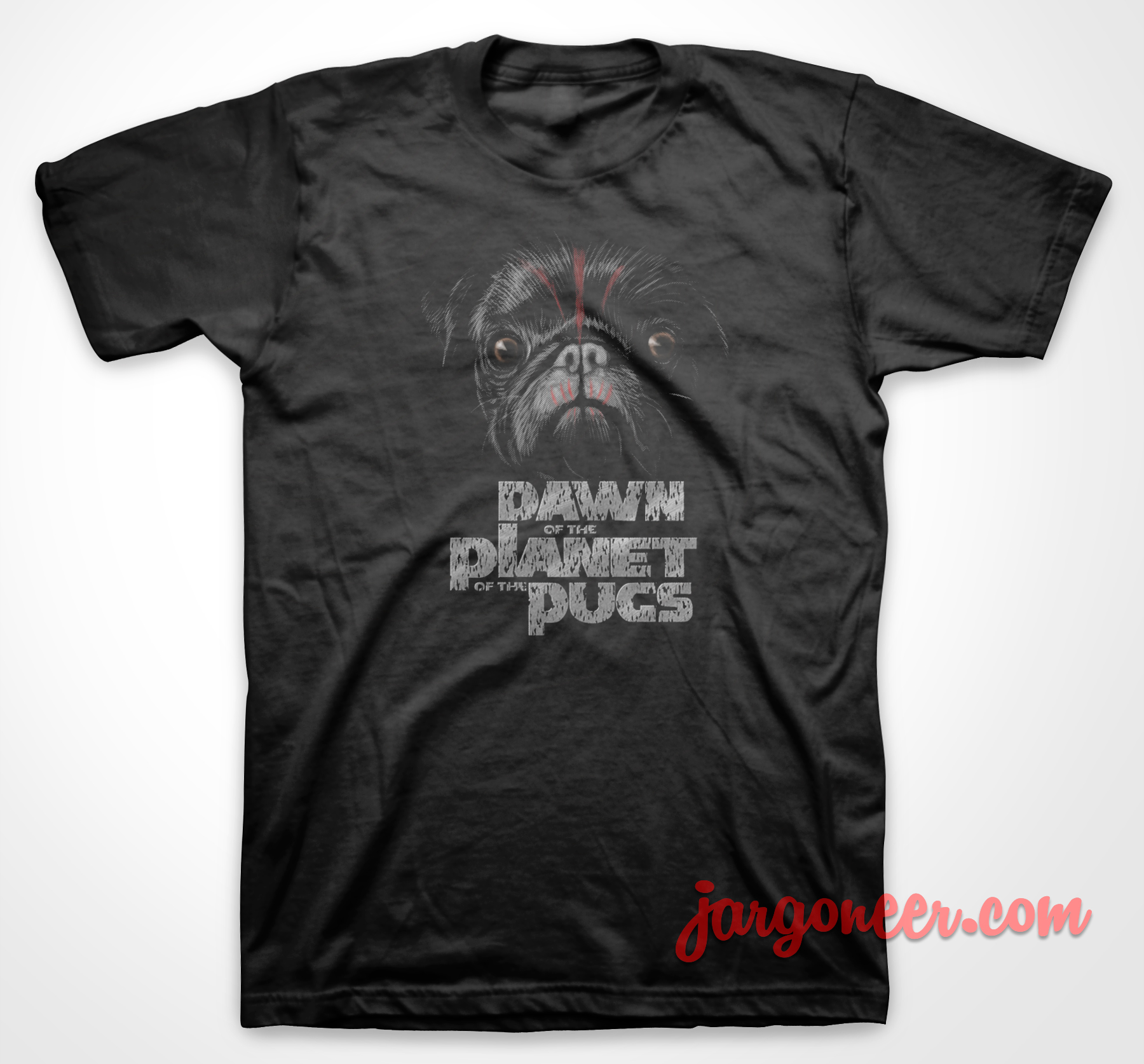 Dawn Of The Planet Pugs - Shop Unique Graphic Cool Shirt Designs