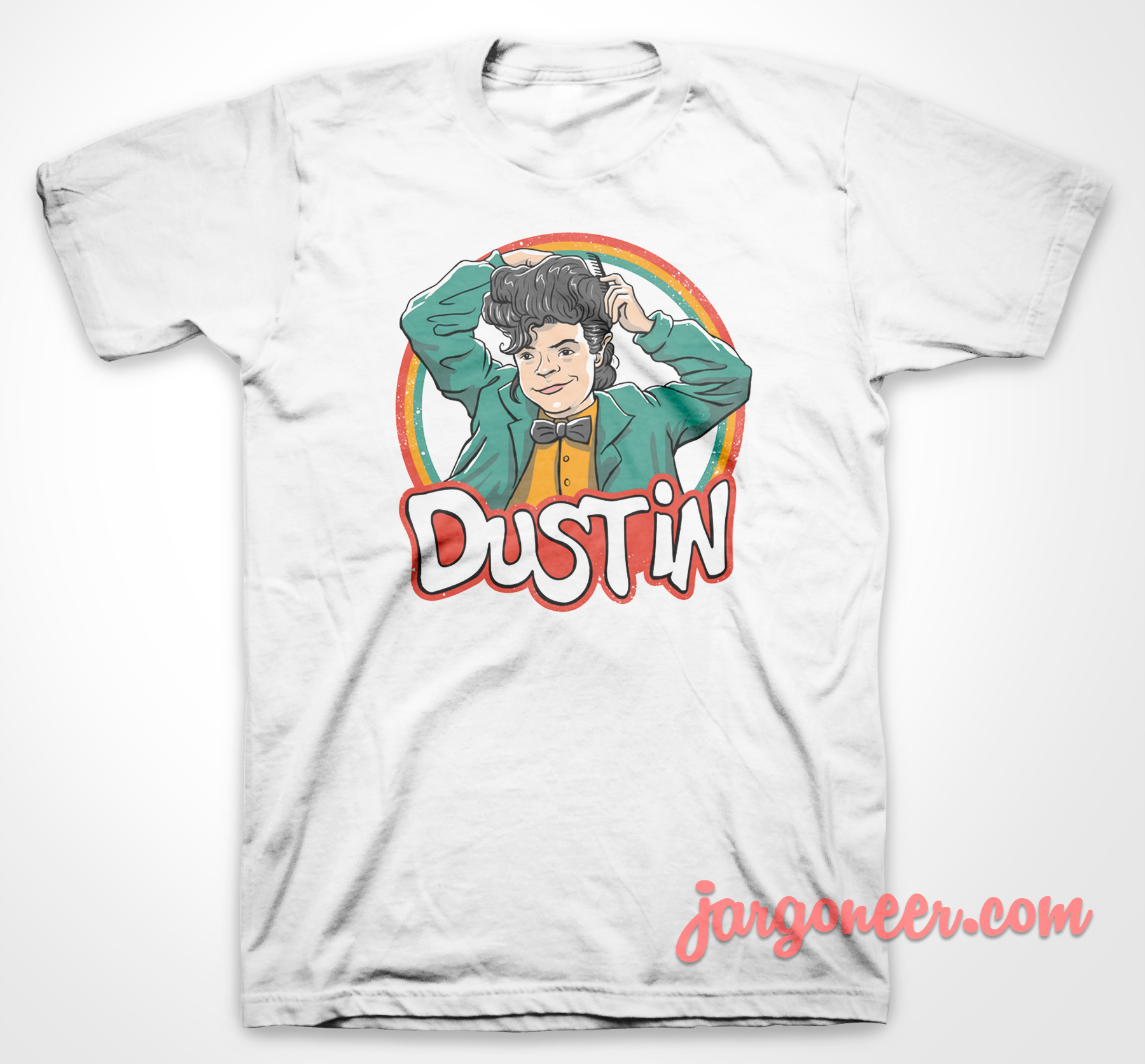 Dustin Retro Style - Shop Unique Graphic Cool Shirt Designs