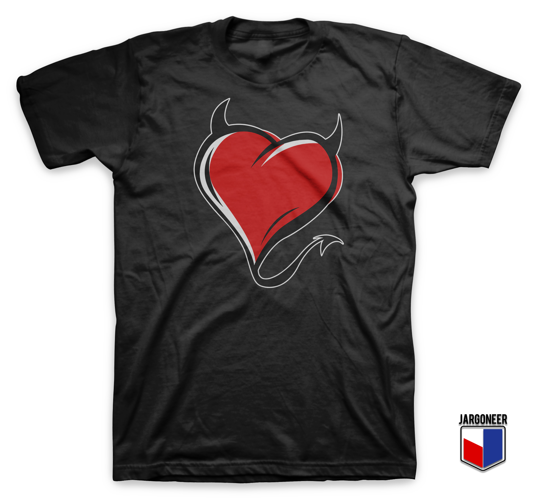 Heart Of The Evil Black T Shirt - Shop Unique Graphic Cool Shirt Designs
