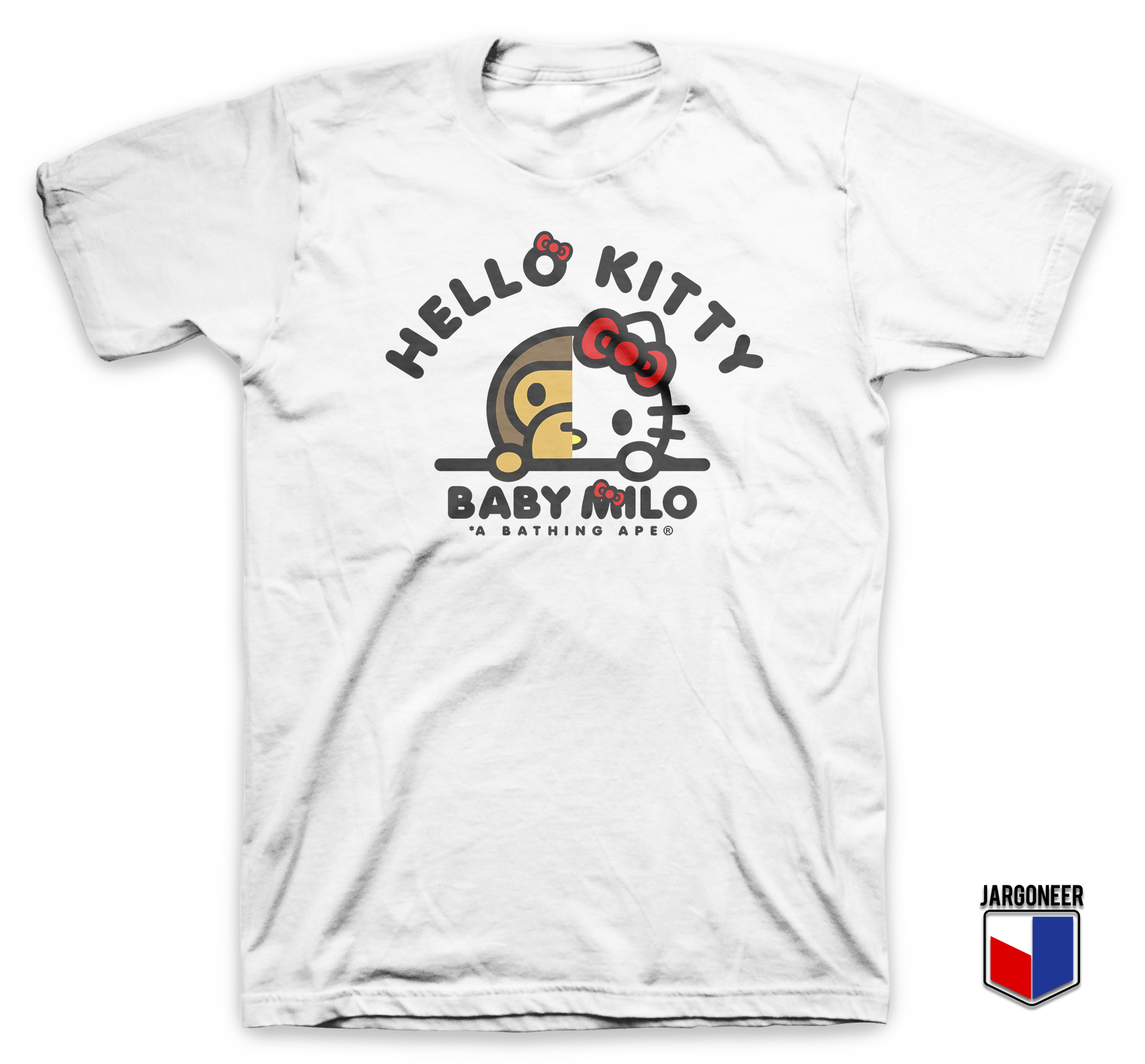Hello Milo White T Shirt - Shop Unique Graphic Cool Shirt Designs