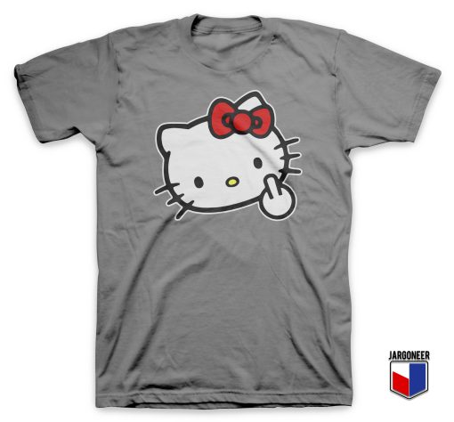 Hello Kitty Cute Goes Rude T Shirt