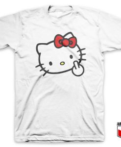Hello Kitty Cute Goes Rude T-Shirt | Ideas T-Shirt | Shirt Designs ...