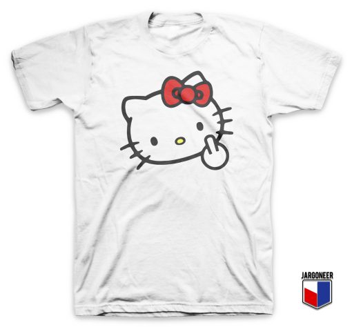 Hello Kitty Cute Goes Rude T Shirt