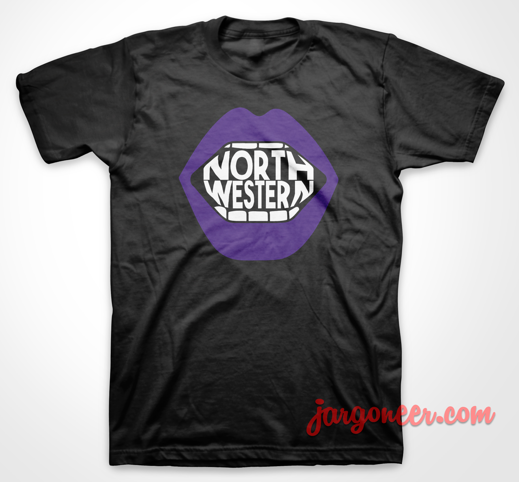 Northwestern Lips - Shop Unique Graphic Cool Shirt Designs