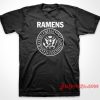 Ramones Ramens Parody T-Shirt
