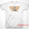 Save Pitbull T-Shirt