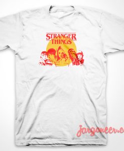 Stranger Things Gang 247x300 - Shop Unique Graphic Cool Shirt Designs