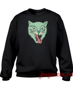 The Cat Eyes Crewneck Sweatshirt