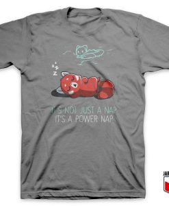 The Power of Nap Gray T Shirt 247x300 - Shop Unique Graphic Cool Shirt Designs