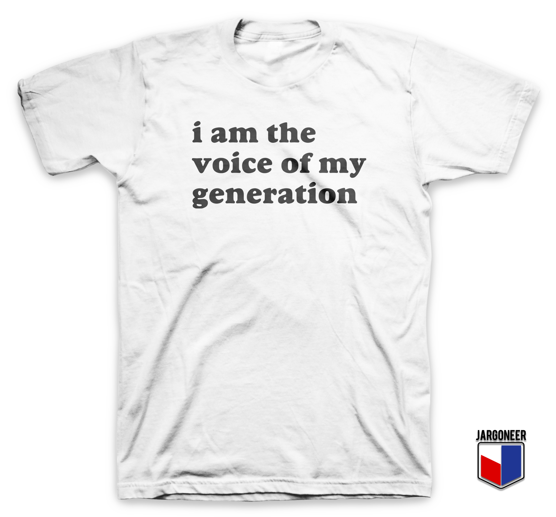 The Voice Of My Generation White T Shirt - Shop Unique Graphic Cool Shirt Designs