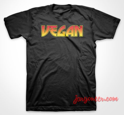 Vegan Kiss Logo T Shirt