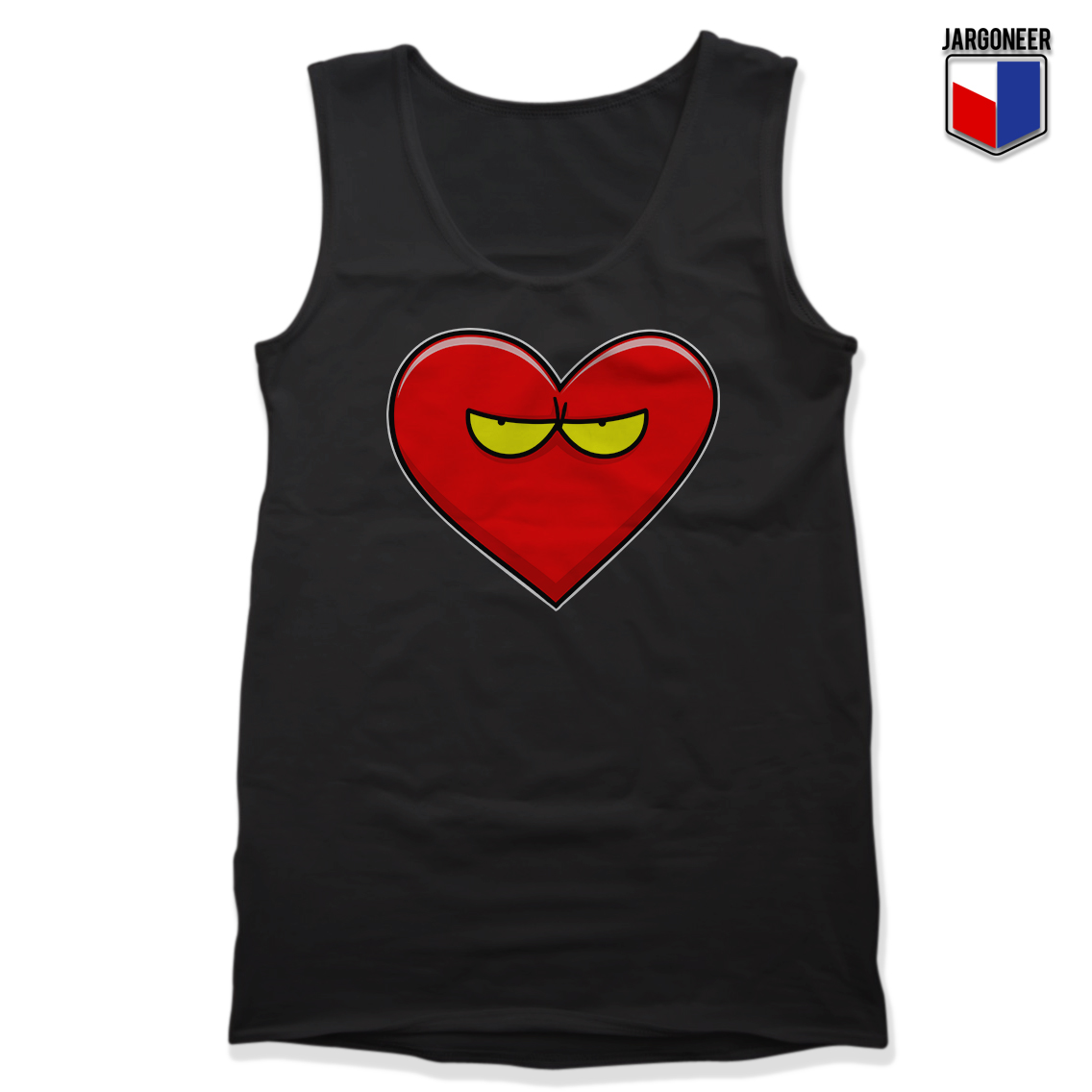 Angry Love Black Tank - Shop Unique Graphic Cool Shirt Designs